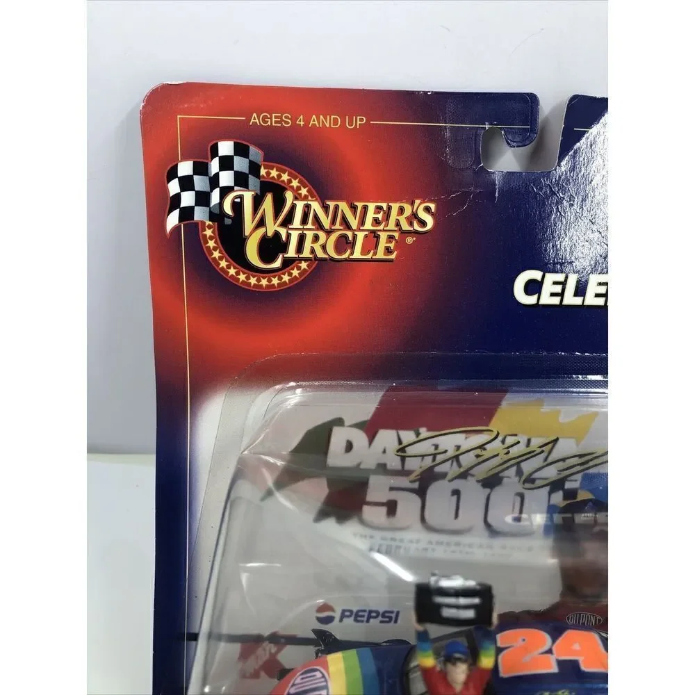 Jeff Gordon #24  NASCAR Winners Circle 1999 Victory Celebration Daytona 500.